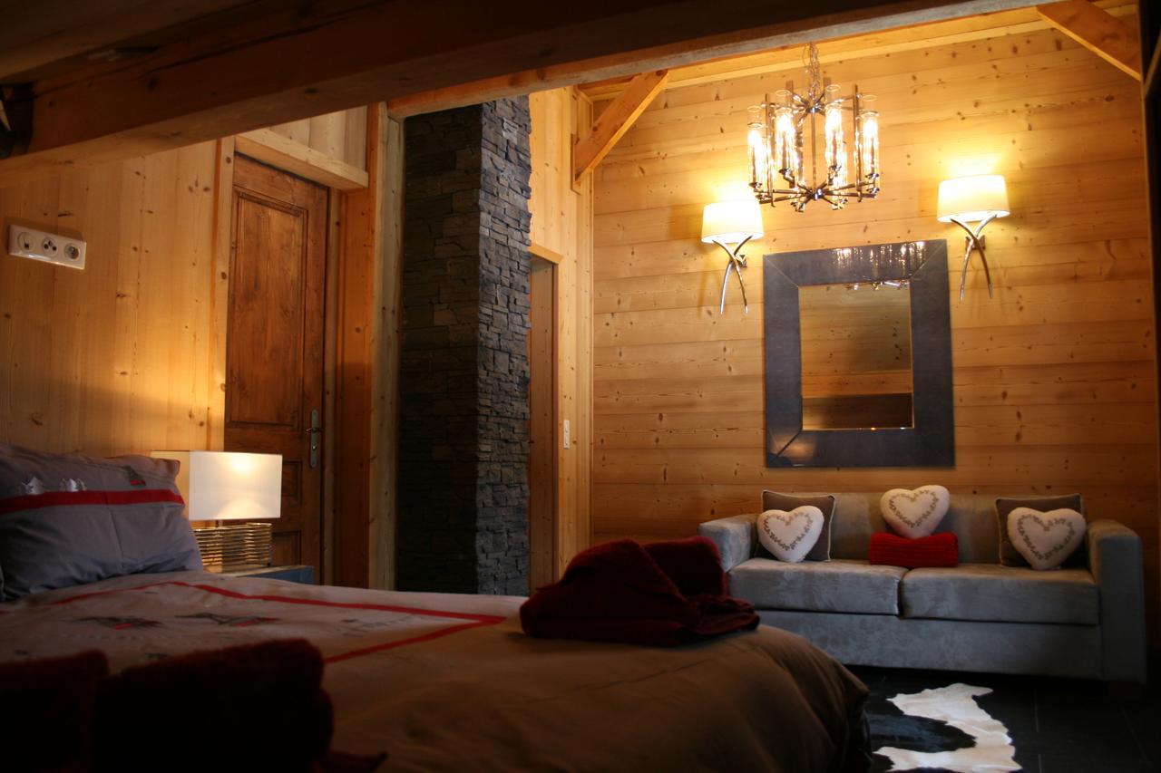 La Chanterelle - Mountain Lodge La Cote d'Arbroz Exteriör bild
